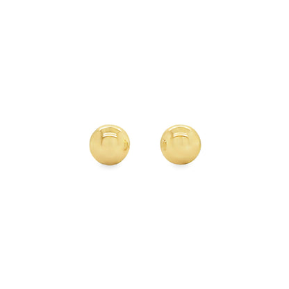 Jai's 14K Yellow Gold 4MM Sphere Studs