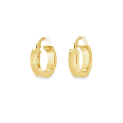 Jai's 14K Yellow Gold Petite Hoops