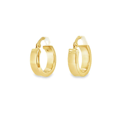 Jai's 14K Yellow Gold Petite Hoops