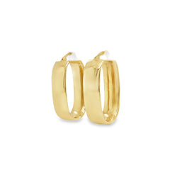 Jai's 14K Yellow Gold Thick Paperclip Hoops