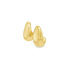 Jai's 14K Yellow Gold Medium Teardrop Studs