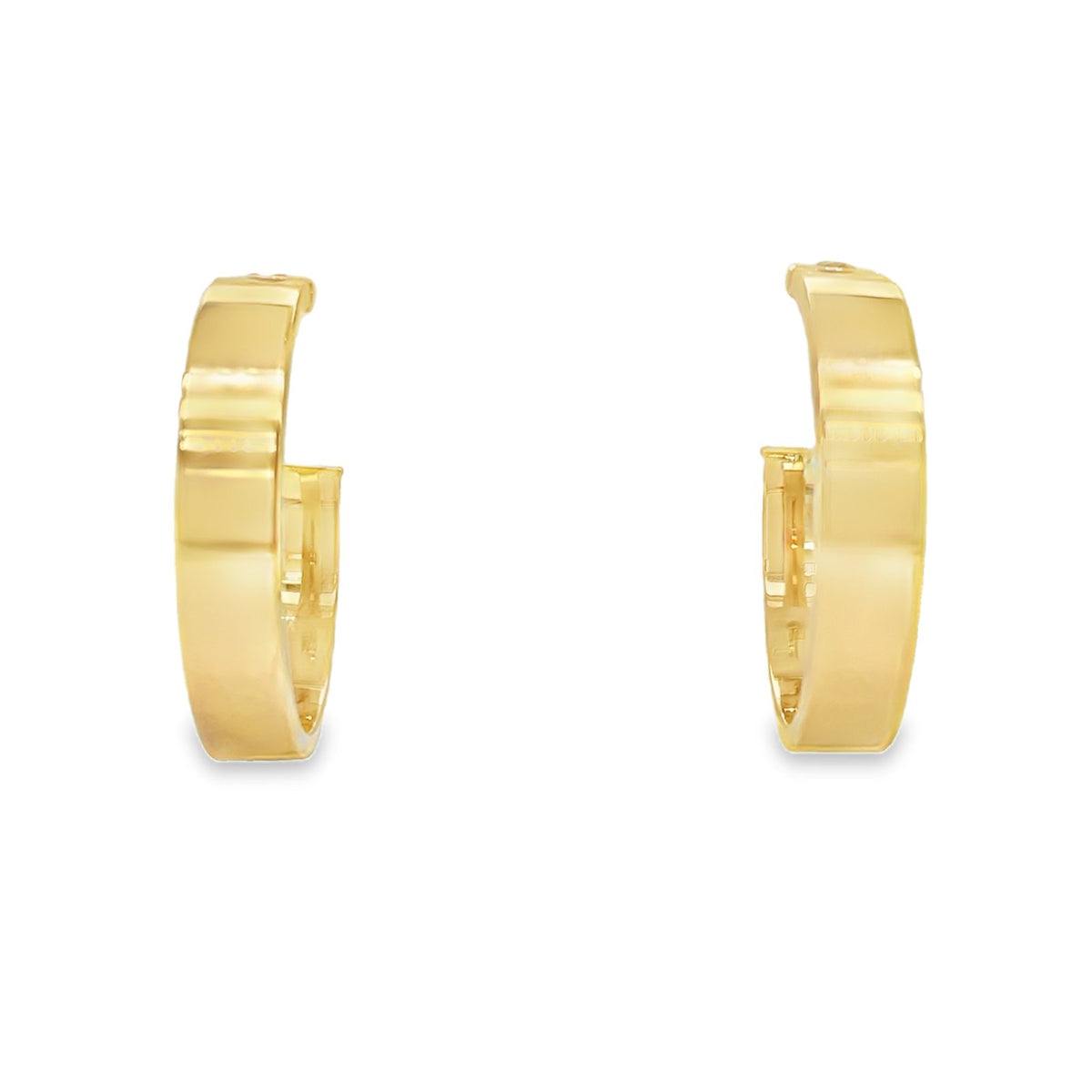 Jai's 14K Yellow Gold Small Open Hoops
