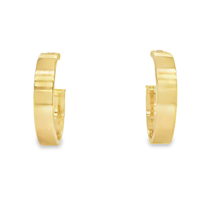 Jai's 14K Yellow Gold Small Open Hoops