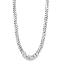 Jai's 14K White Gold Fine Curb Chain