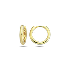 Jai's 14K Yellow Gold Petite Hoops