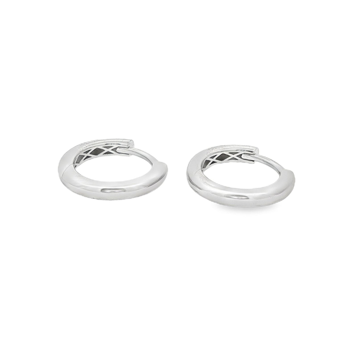 Jai's 14K White Gold Petite Hoops