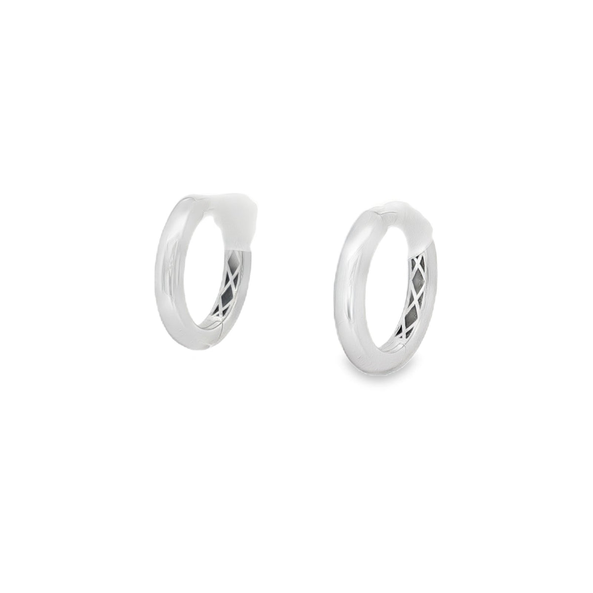 Jai's 14K White Gold Petite Hoops