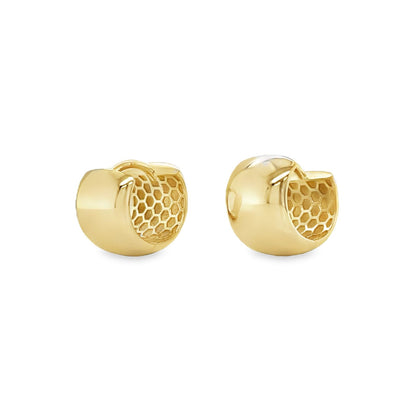 Jai's 14K Yellow Gold Petite Thick Hoops