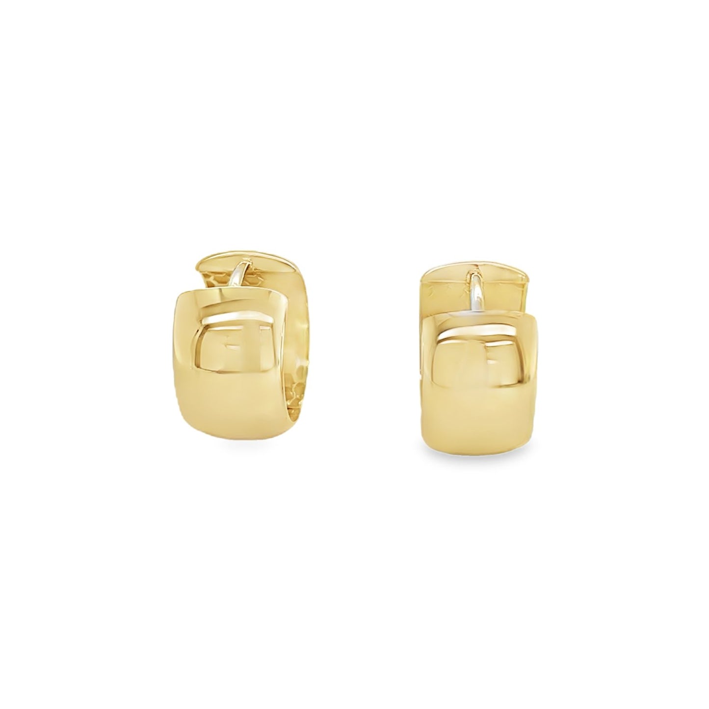 Jai's 14K Yellow Gold Petite Thick Hoops