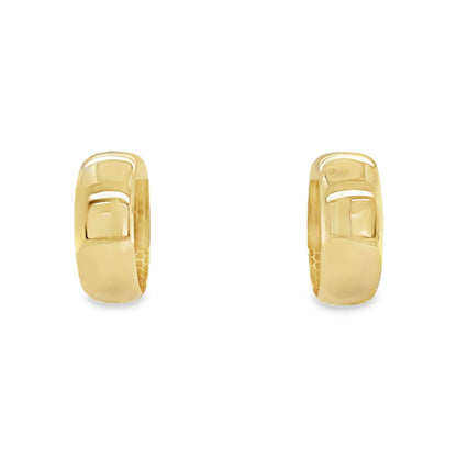 Jai's 14K Yellow Gold Medium Thick Hoops