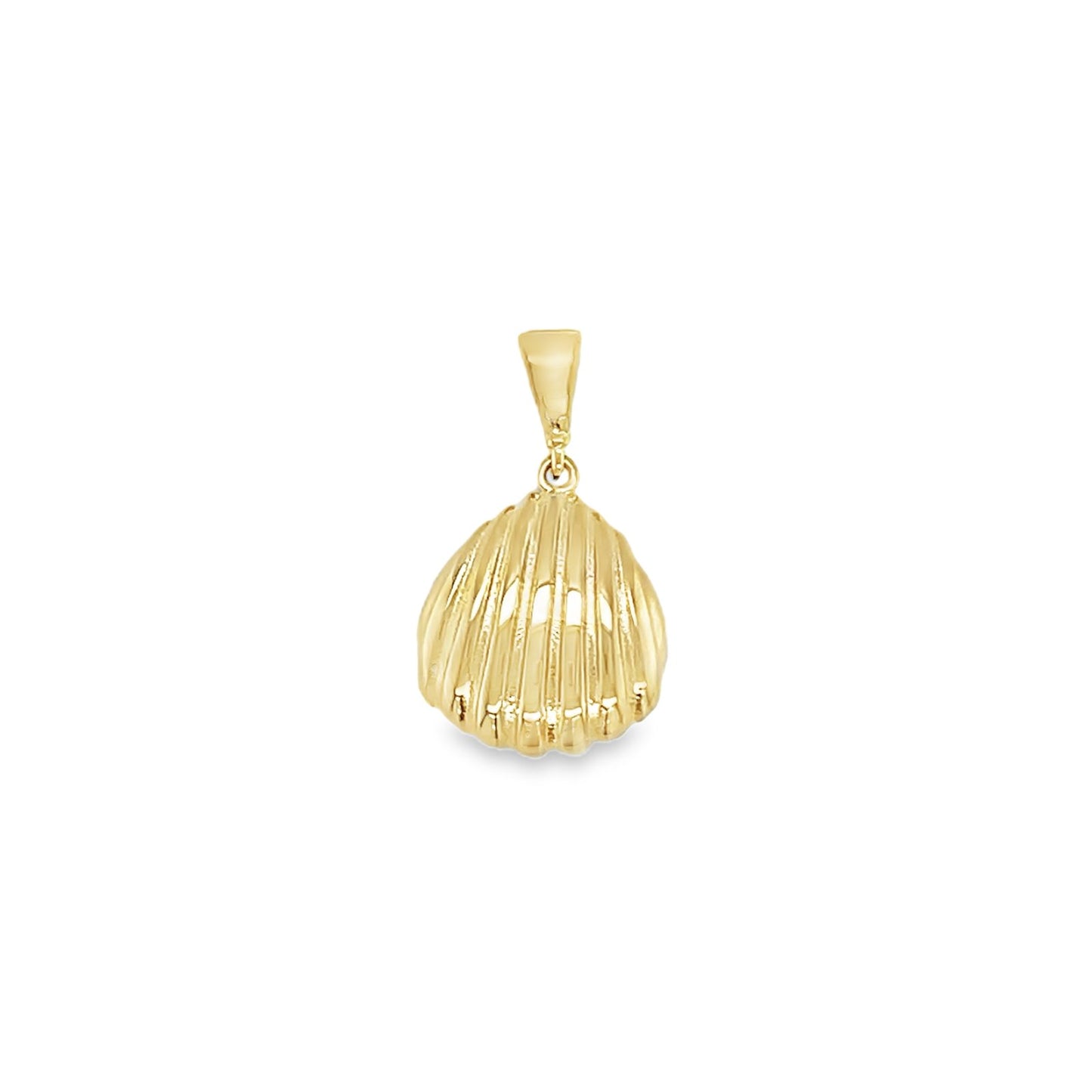 Jai's 14K Yellow Gold Seashell Pendant