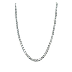 Jai's 18K White Gold Box Chain - 20"