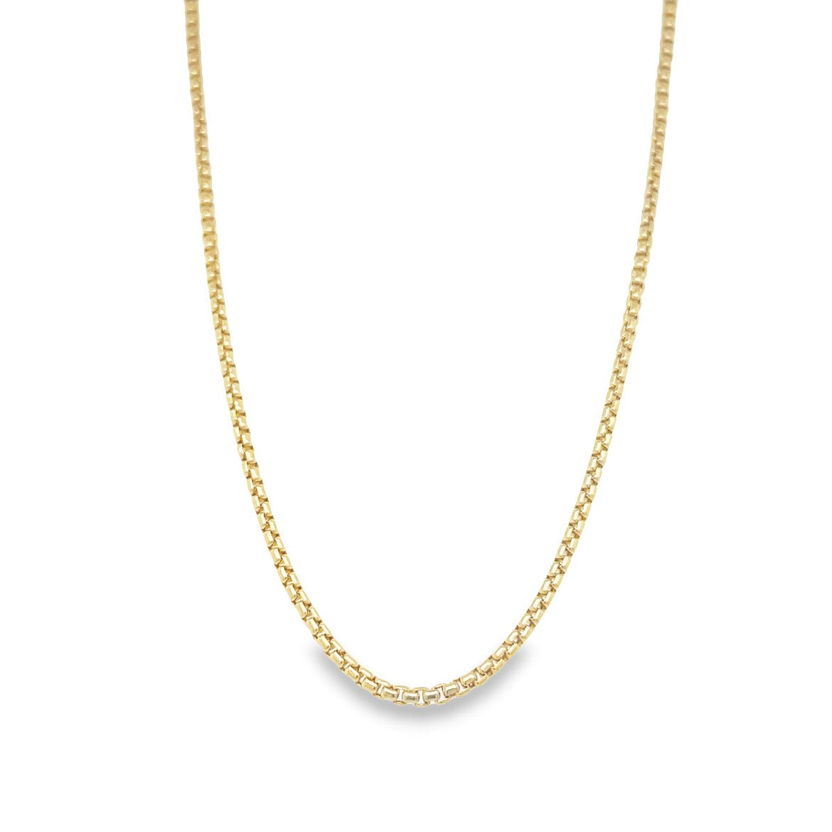 Jai's 18K Two-tone Box Chain - 20"