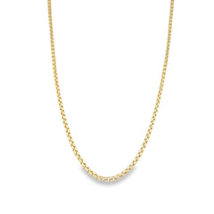 Jai's 18K Two-tone Box Chain - 20"