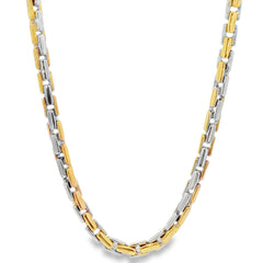 Jai's 18K Two-tone Fluted Chain