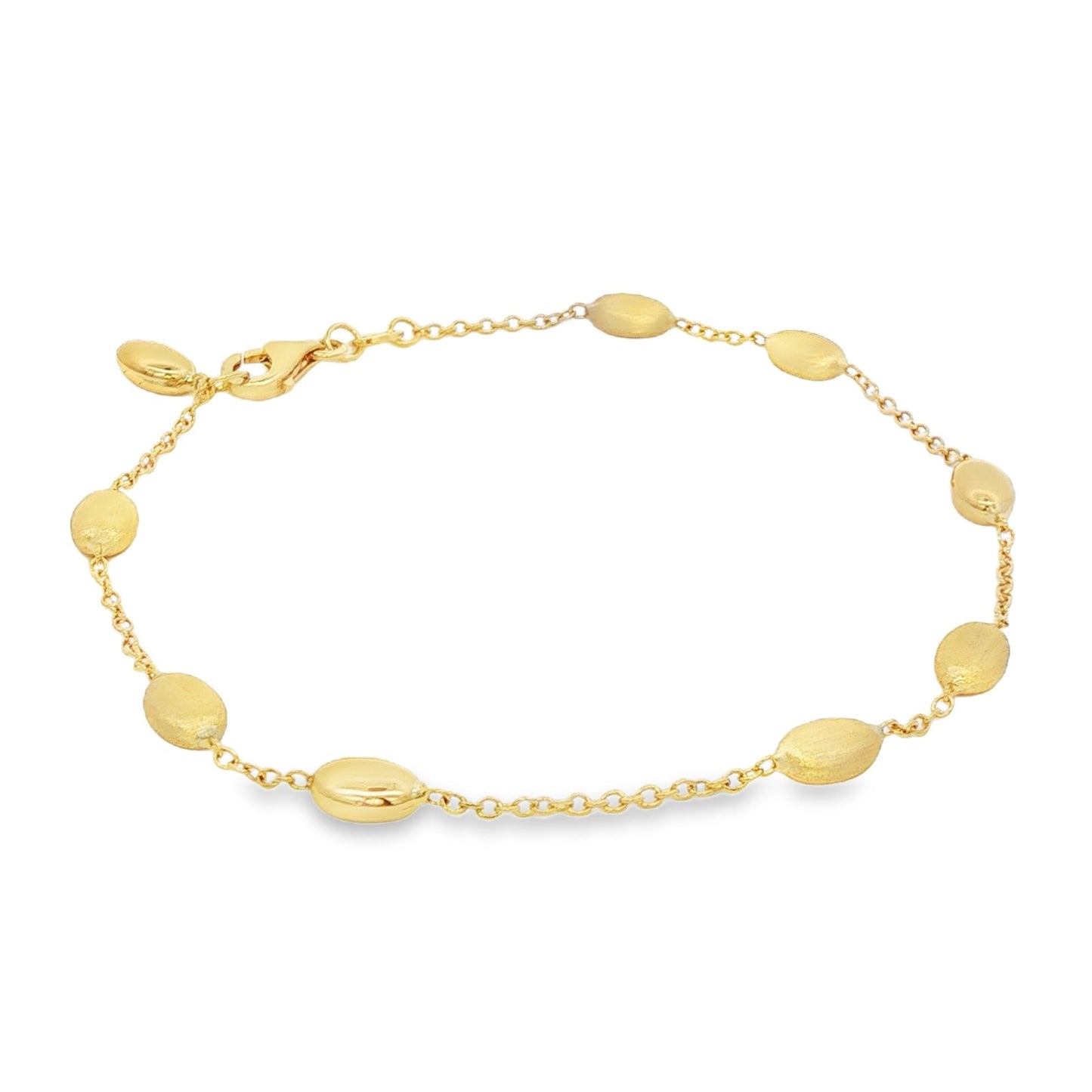 Jai's 18K Yellow Gold Satin Bead Bracelet