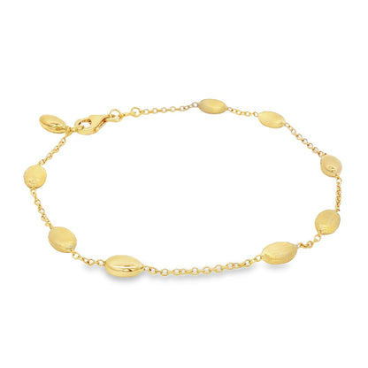 Jai's 18K Yellow Gold Satin Bead Bracelet