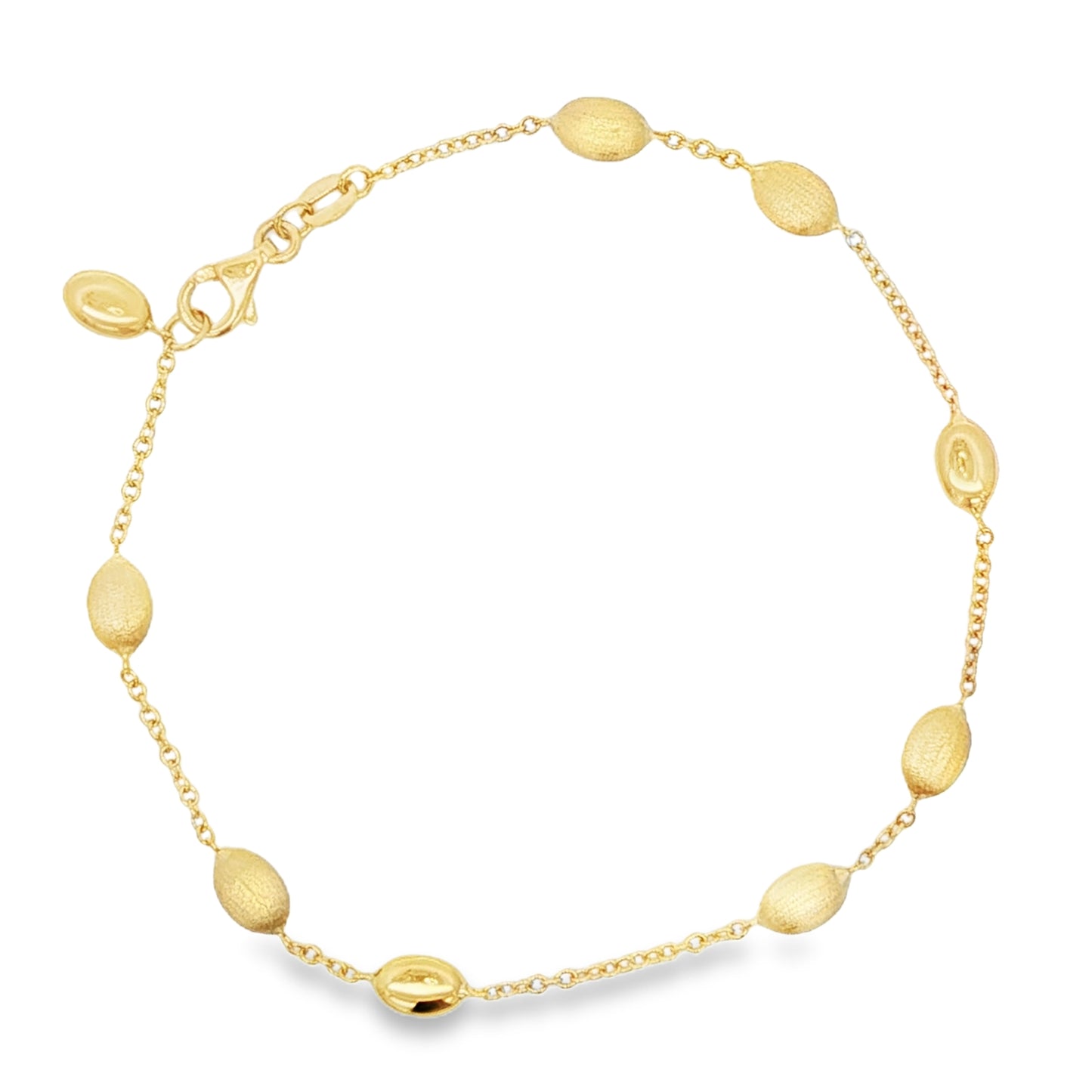 Jai's 18K Yellow Gold Satin Bead Bracelet
