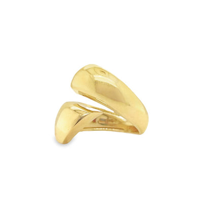 Jai's 18K Yellow Gold Spiral Ring