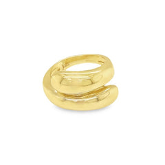 Jai's 18K Yellow Gold Illusory Spiral Ring