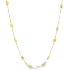 Jai's 18K Yellow Gold Satin Bead Necklace