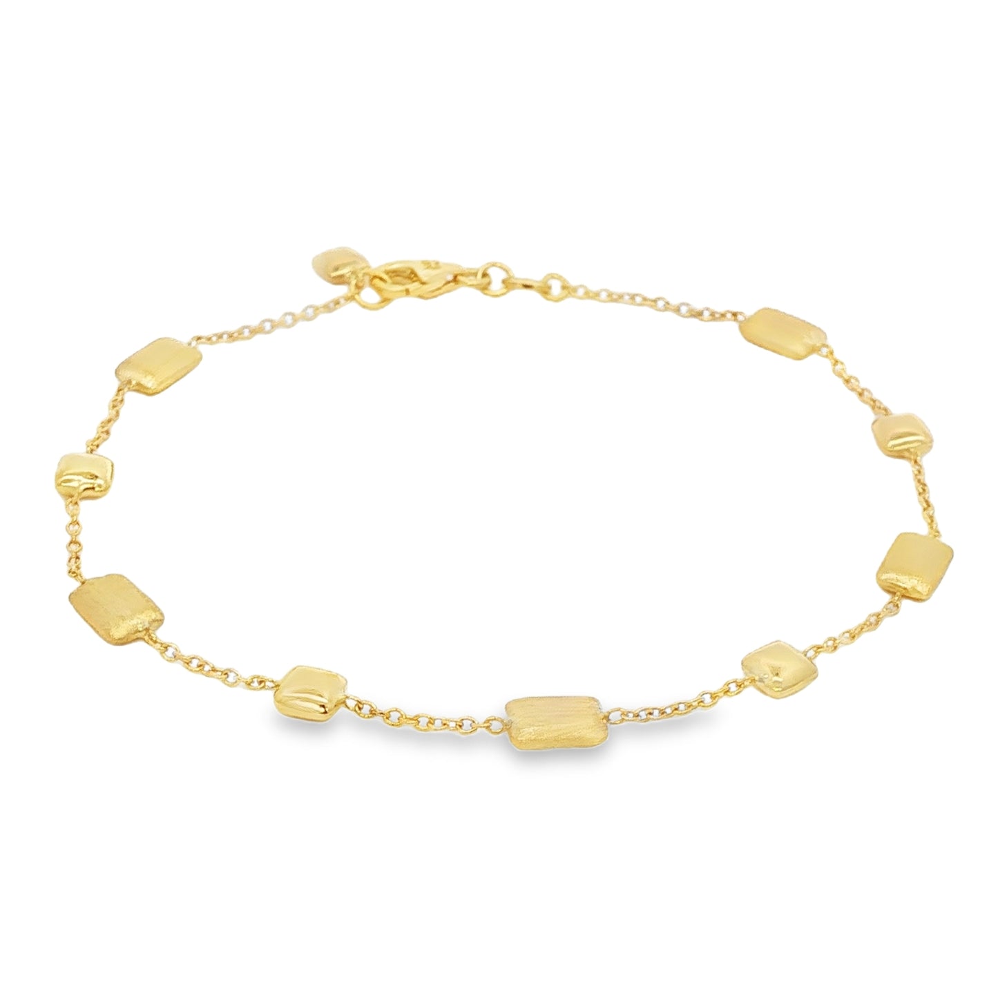 Jai's 18K Yellow Gold Satin Bead Bracelet