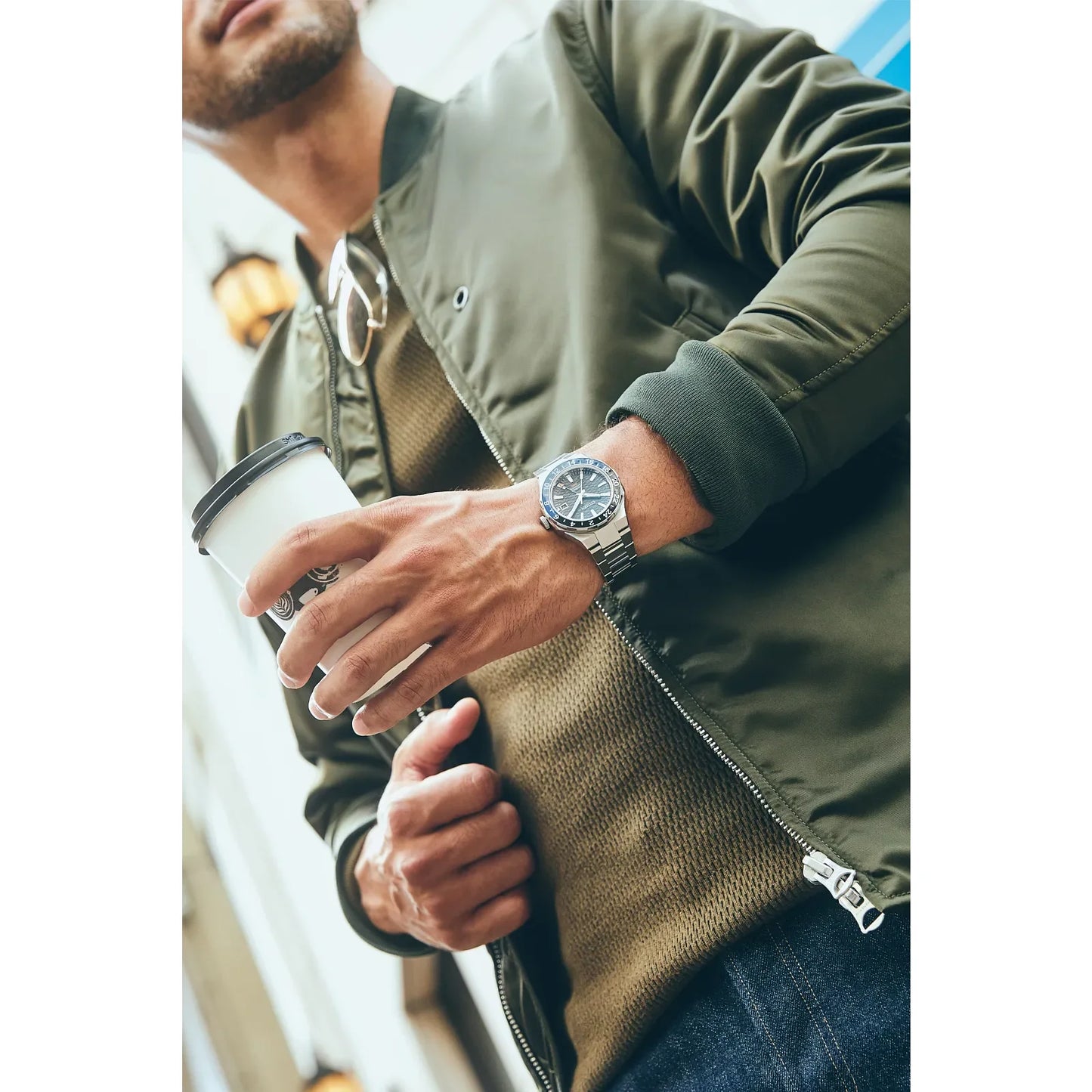 Citizen's Series8 880 GMT with Black Dial