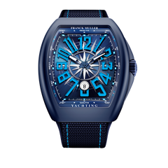 Franck Muller's Vanguard Yacht with Blue Dial
