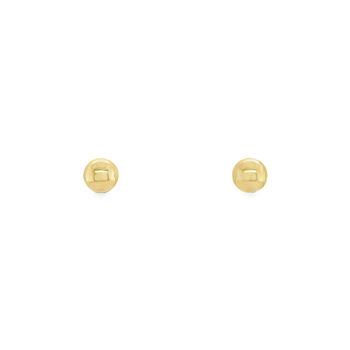 Jai's 14K Yellow Gold 4MM Baby Sphere Studs
