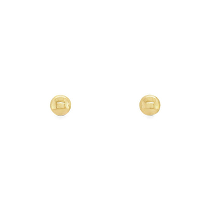 Jai's 14K Yellow Gold 4MM Baby Sphere Studs