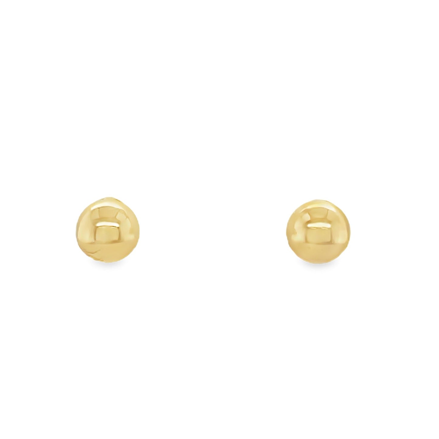 Jai's 14K Yellow Gold 5MM Baby Sphere Studs