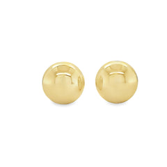 Jai's 14K Yellow Gold 8MM Sphere Studs