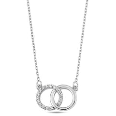 Jai's 14K White Gold Diamond Infinity Necklace