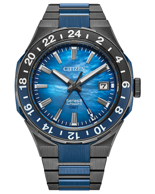 Citizen's Series8 880 GMT with Blue Dial