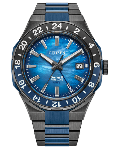 Citizen's Series8 880 GMT with Blue Dial