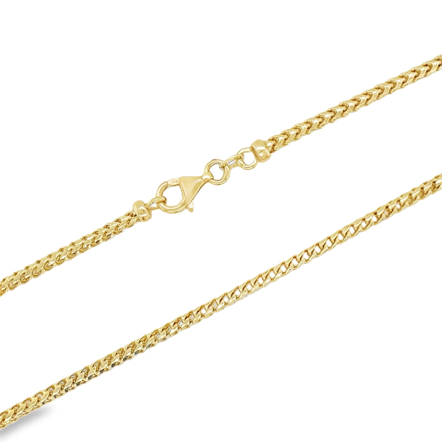 Jai's 14K Yellow Gold Franco Chain