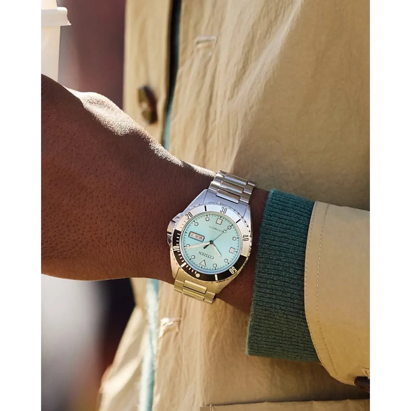 Citizen's Sport Automatic with Light Blue Dial