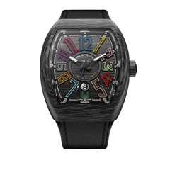 Franck Muller's Vanguard Carbone Color Dreams with Black Dial