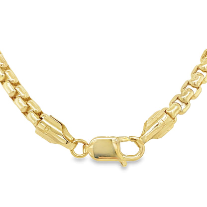 Jai's 14K Yellow Gold Box Chain
