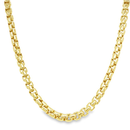 Jai's 14K Yellow Gold Box Chain