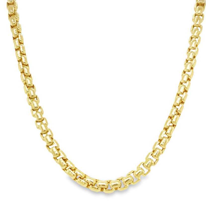 Jai's 14K Yellow Gold Box Chain