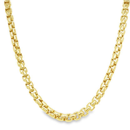 Jai's 14K Yellow Gold Box Chain