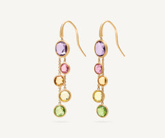 Marco Bicego's 18K Yellow Gold Jaipur Gemstone Drop Earrings