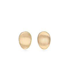 Marco Bicego's 18K Yellow Gold Lunaria Satin Petal Studs