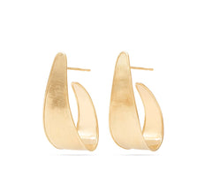 Marco Bicego's 18K Yellow Gold Lunaria Hoops