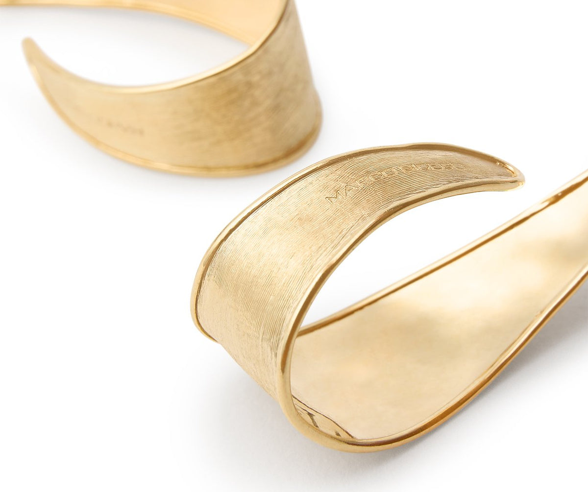 Marco Bicego's 18K Yellow Gold Lunaria Hoops