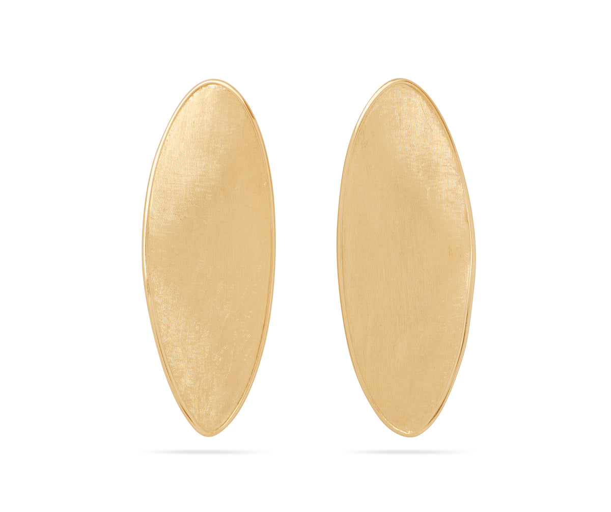 Marco Bicego's 18K Yellow Gold Lunaria Twist Studs