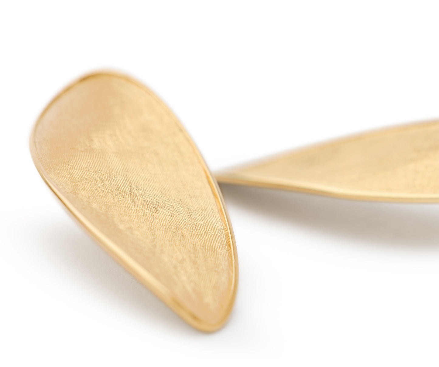 Marco Bicego's 18K Yellow Gold Lunaria Twist Studs