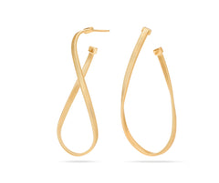 Marco Bicego's 18K Yellow Gold Marrakech Hoops