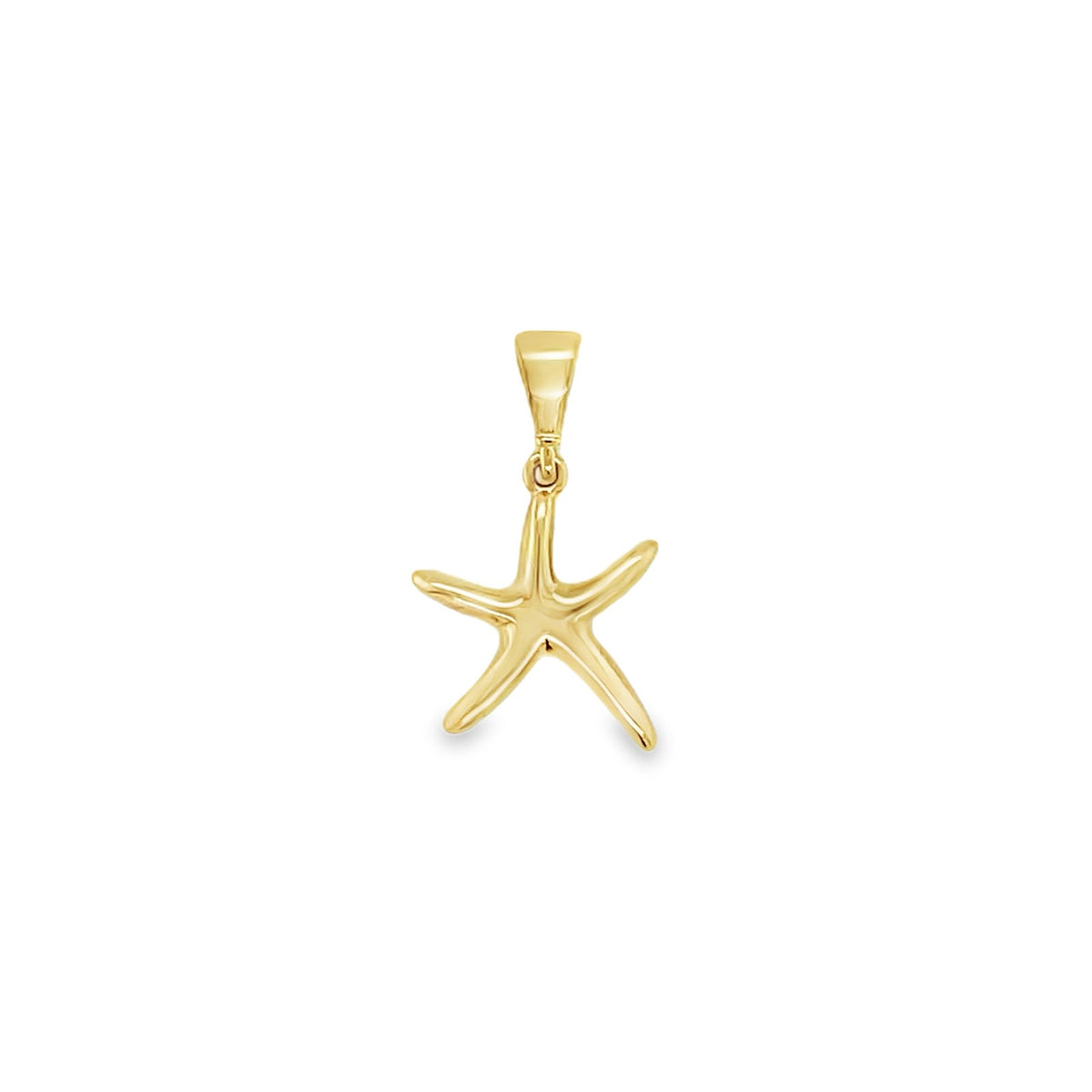 Jai's 14K Yellow Gold Starfish Pendant
